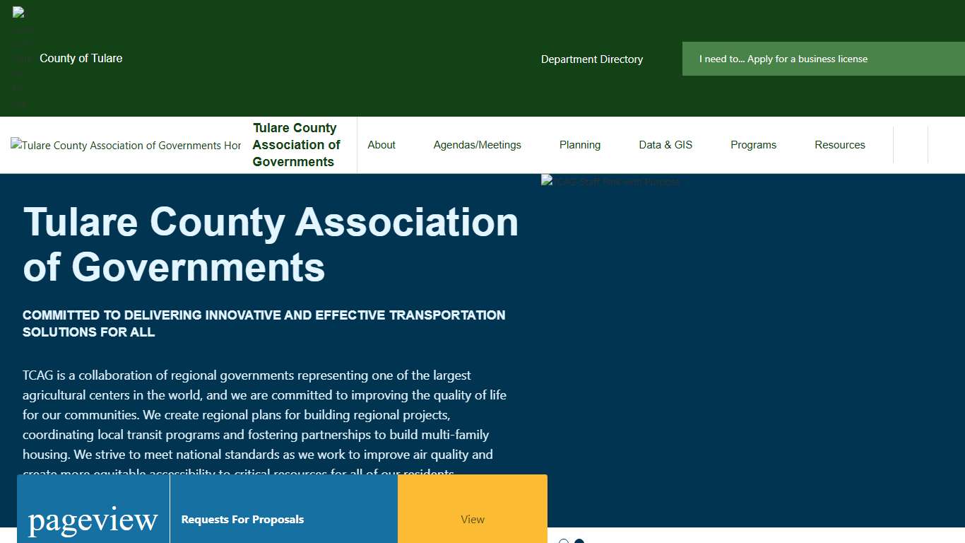 Tulare County Association of Governments | Tulare County Association of Governments