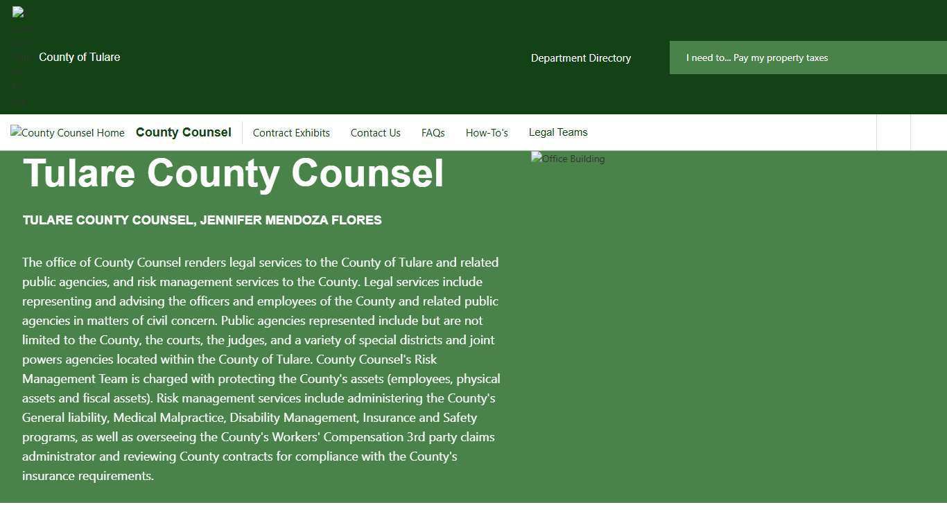 County Counsel | Tulare